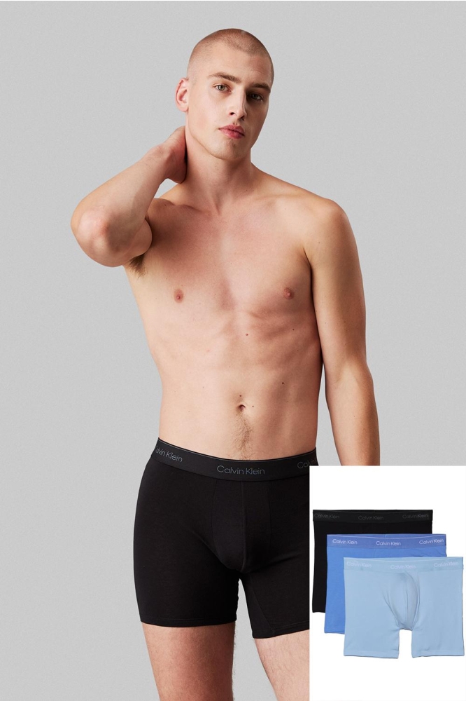 BOXER BRIEF 3PK LV00NB4394 BLACK/GLACIER/BLUE BELL W DTM WB
